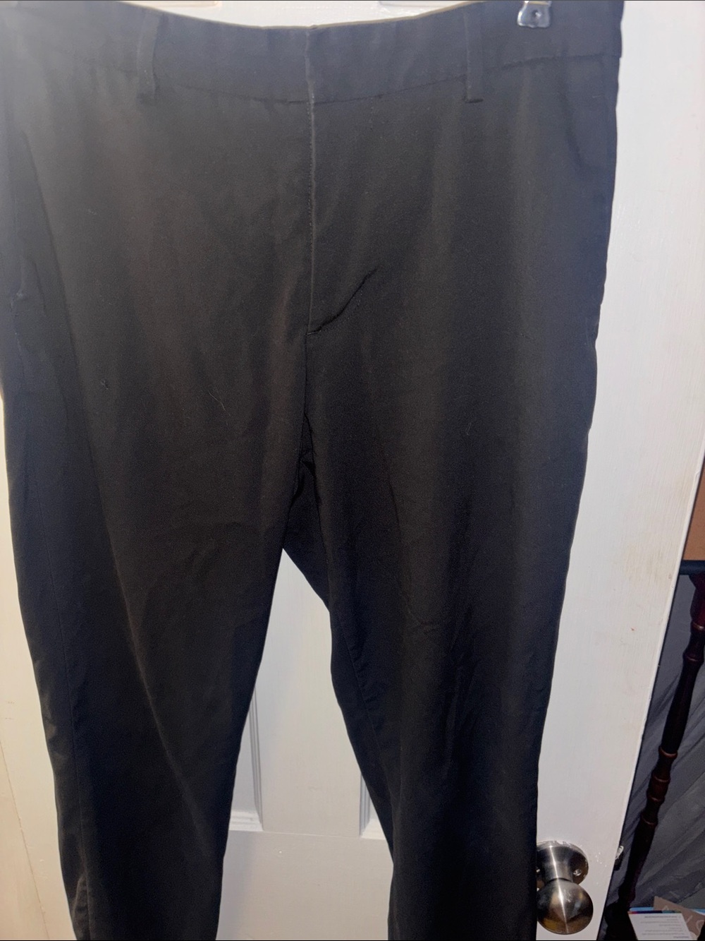 H&M Men's Black Dress Pants - Sleek Tailored Style